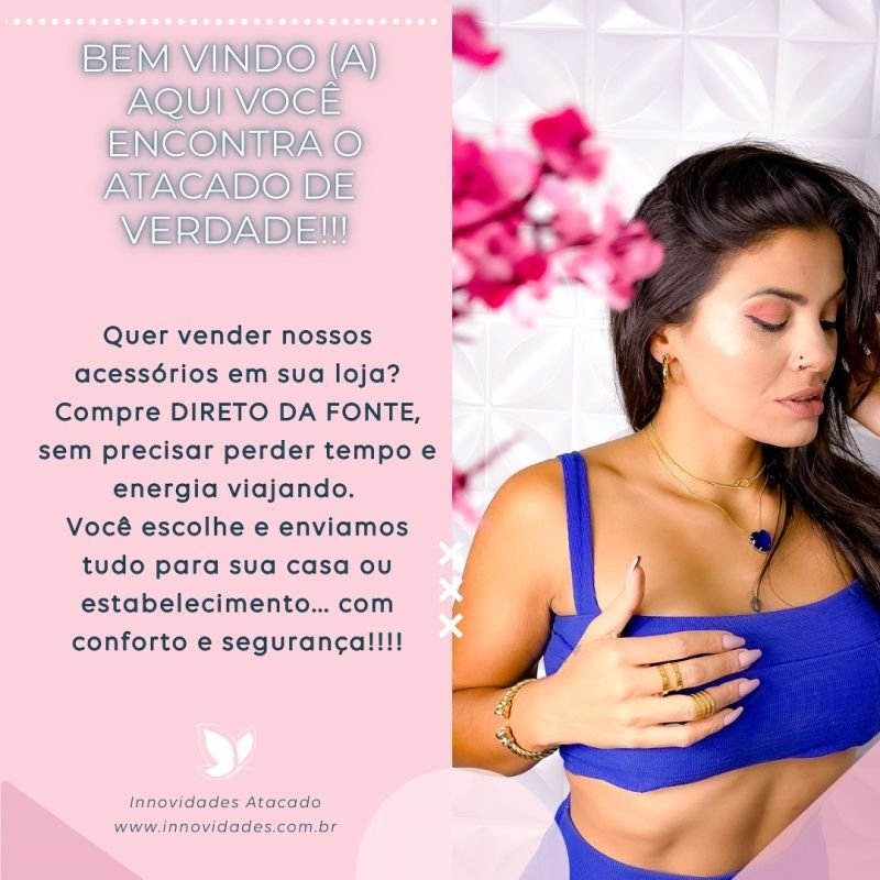CAIXA MISTERIOSA DE BIJUS 50 PEÇAS