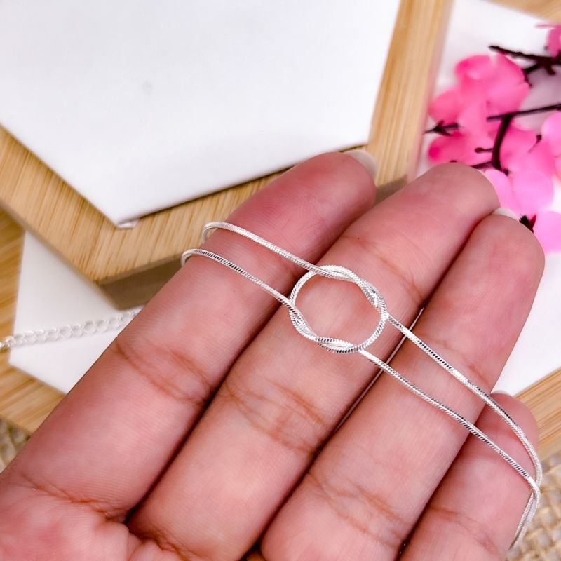 PULSEIRA FOLHEADA A PRATA 925 - NÓZINHO